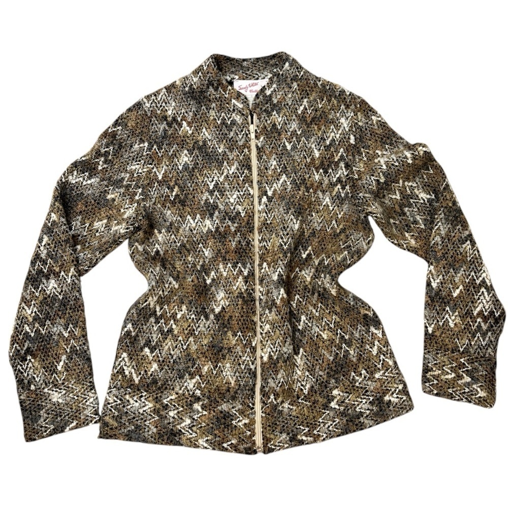 VIntage Women's Zigzag Pattern Jacket